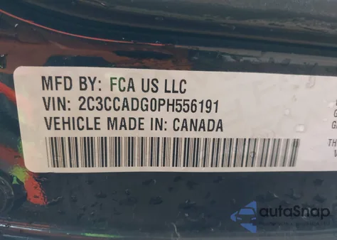 2023 Chrysler 300 Touring L из США, поврежденный, VIN 2C3CCADG0PH556191